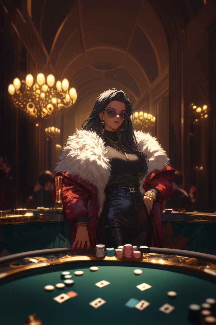 Live baccarat table with dealer and chat interface on jangkrik4d login app